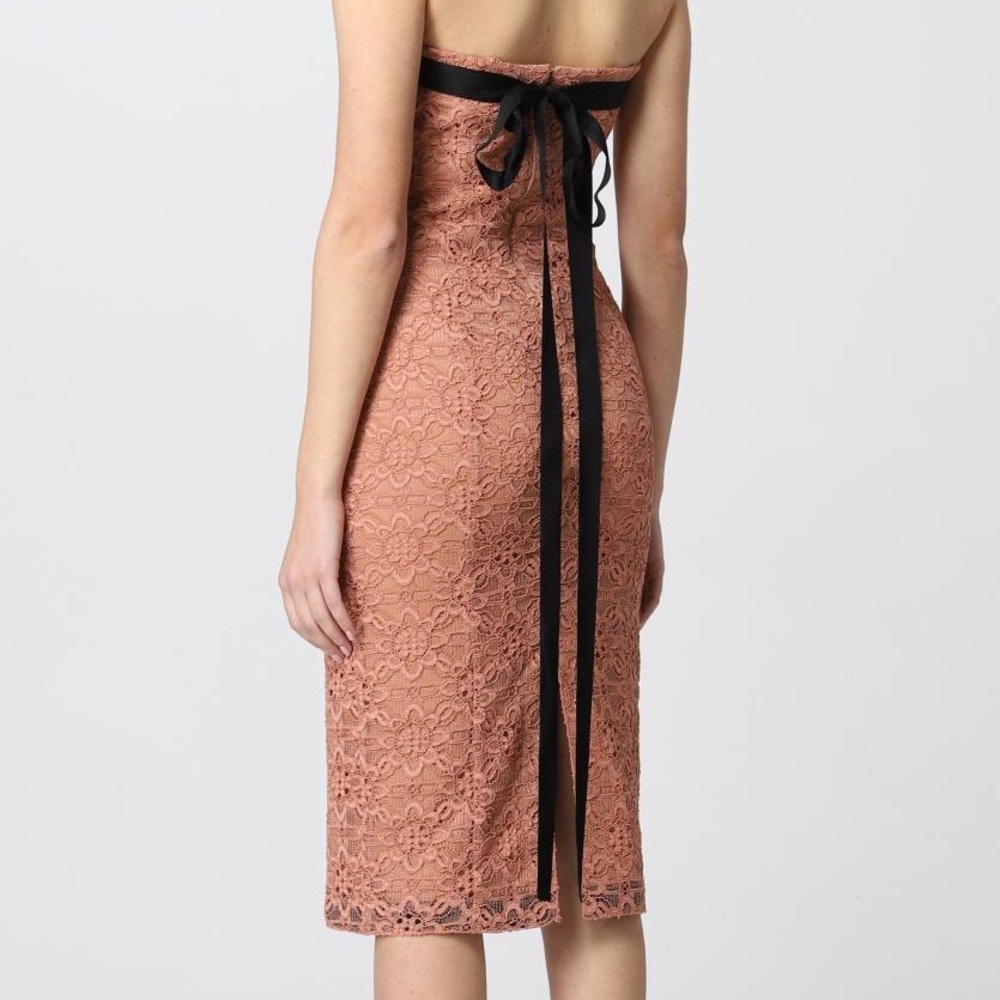 Pinko sheath dress in lace